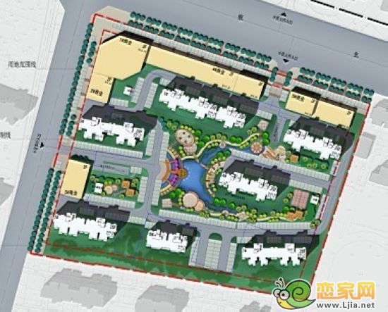 阿爾卡迪亞陽光苑鳥瞰圖