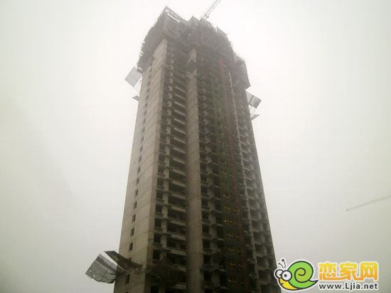 萬浩儷城9#樓工程進度