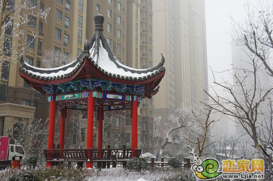 雪中云亭