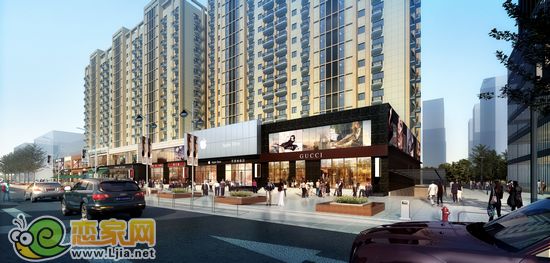 金業(yè)國際大廈臨街效果圖