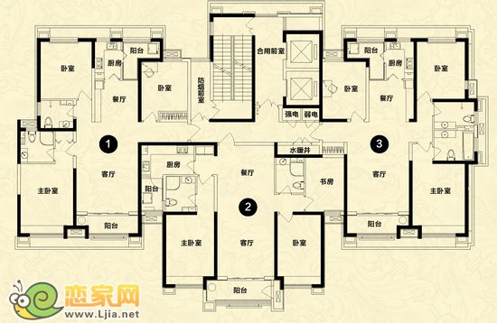 美的城特價房源戶型