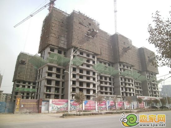 上都名苑6#樓工程進度