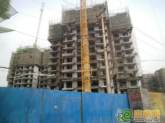 上都名苑9#樓工程進度