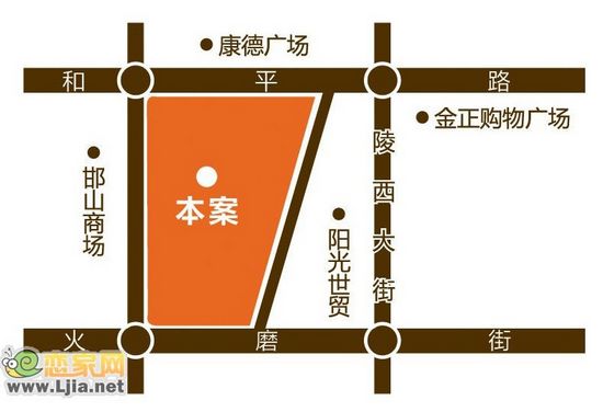 東方新天地區(qū)位圖