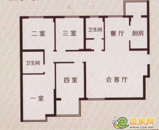 恒富天地A戶型靈動空間約142㎡
