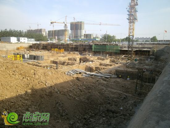 思特利匯鑫灣東區(qū)工程進度  