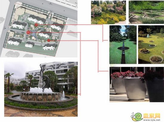 阿爾卡迪亞陽光苑景觀示意圖