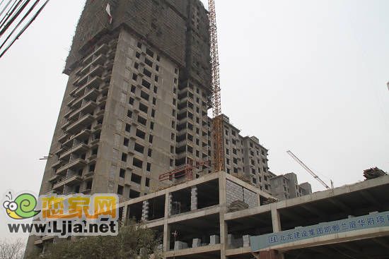邯鄲蘭庭華府施工現(xiàn)場（2011年3月21日）