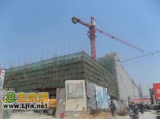 中道國際施工現(xiàn)場(2011.4.28)