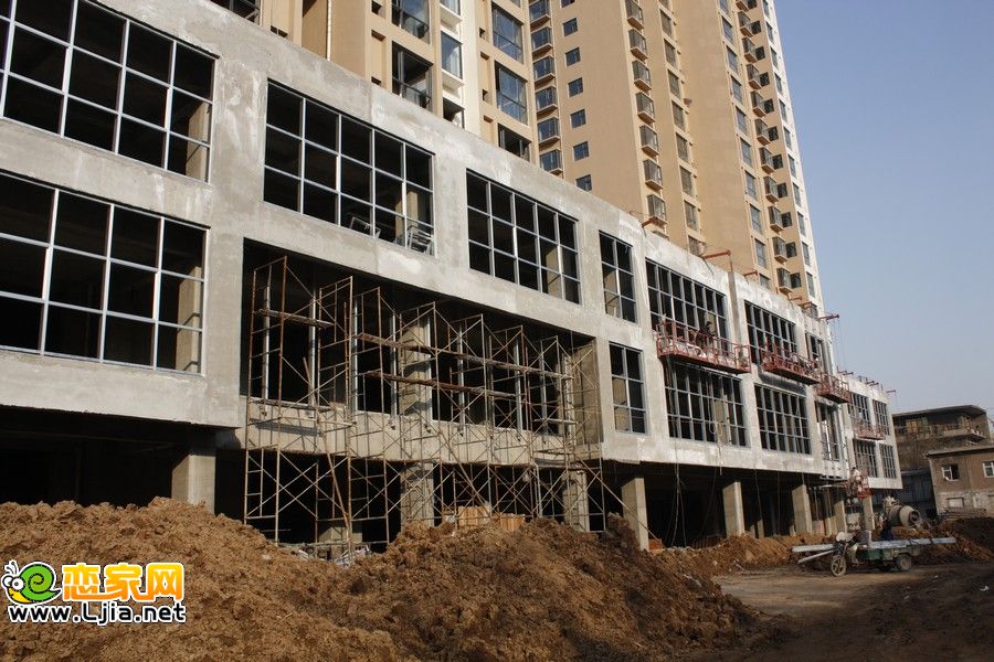 青城逸園施工現(xiàn)場（2011.12.25）
