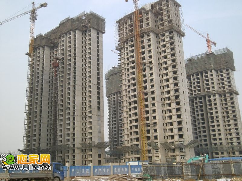 錦繡江南工程進度（2012.12.22）