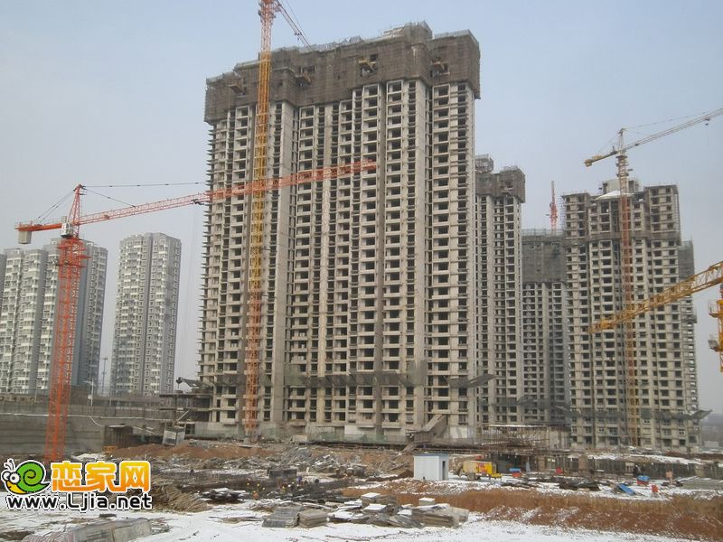 錦繡江南工程進度（2012.12.22）