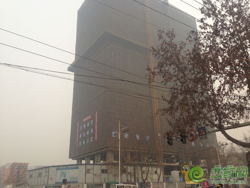 濱河世紀(jì)大廈實(shí)景圖（2014.2.25）