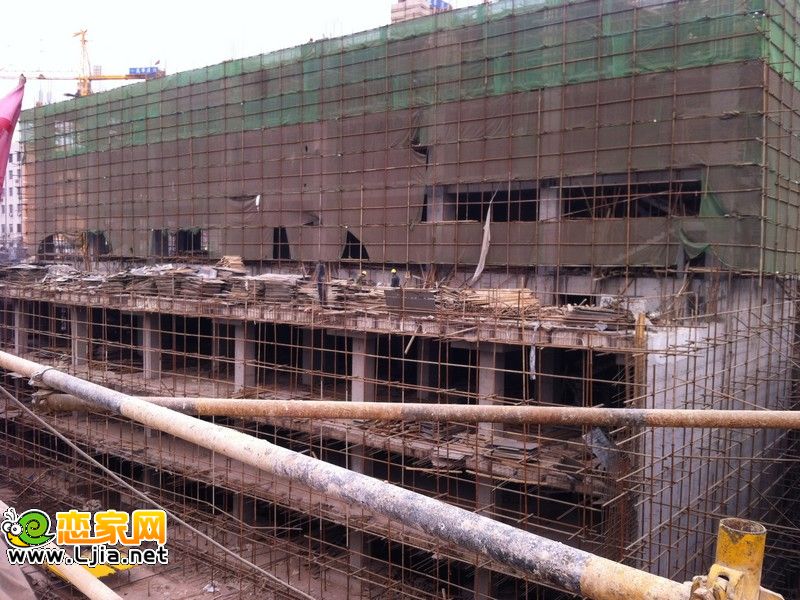 卓昱大廈工程進度（2012.2.24）