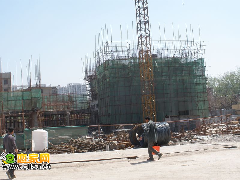 力天鳳凰城施工現(xiàn)場（2012.4.13）
