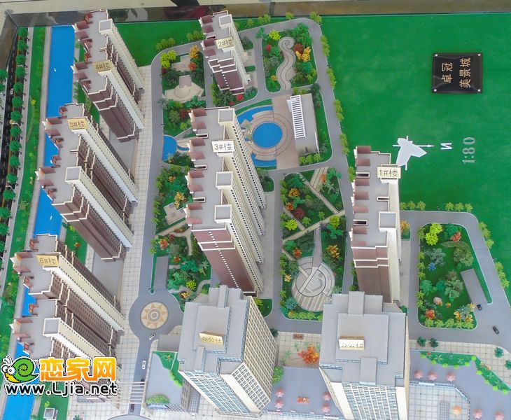 卓冠美景城鳥瞰圖