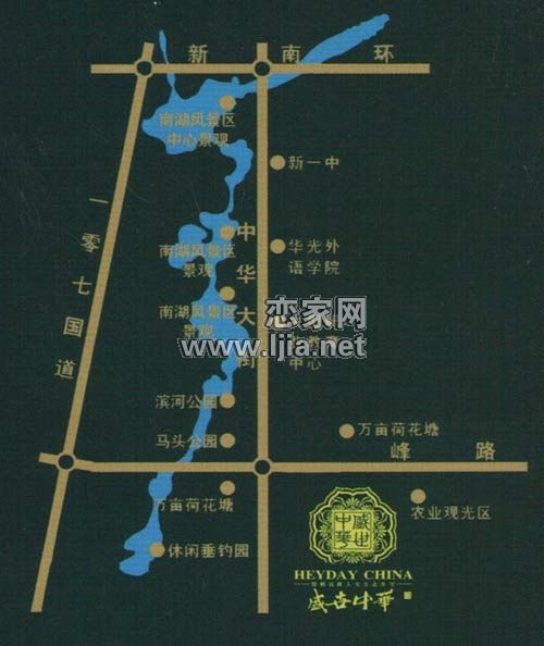 盛世中華交通圖