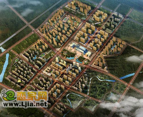 趙都新城效果圖