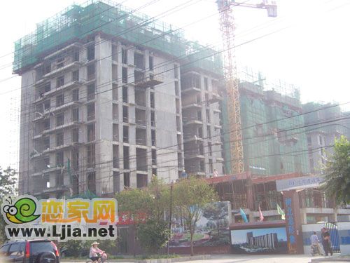 邯鄲蘭庭華府工地現(xiàn)場施工圖