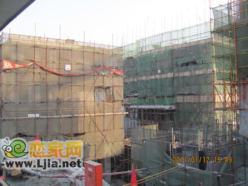 安聯(lián)水晶坊工地施工圖（2011.1.12）