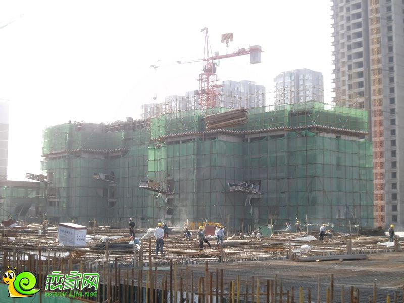 錦繡江南1#樓工地實景（2013.05.30）