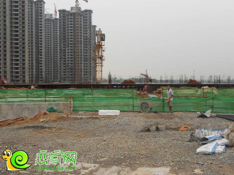 錦繡江南工地實景（2013.07.15）