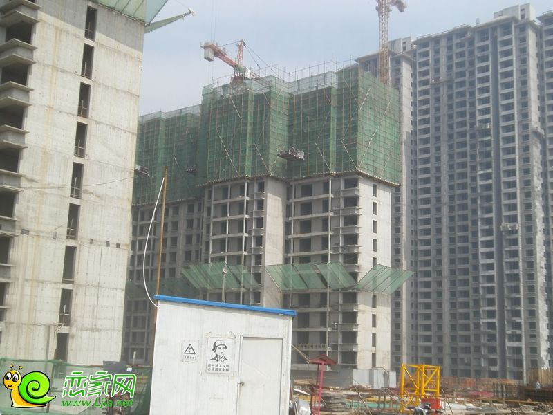 錦繡江南工地實景（2013.07.24）