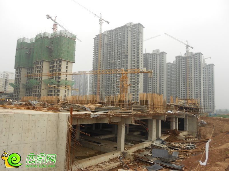 錦繡江南工地實景（2013.08.03）