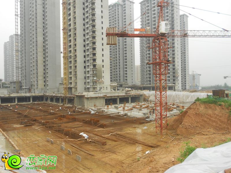 錦繡江南工地實景（2013.08.03）