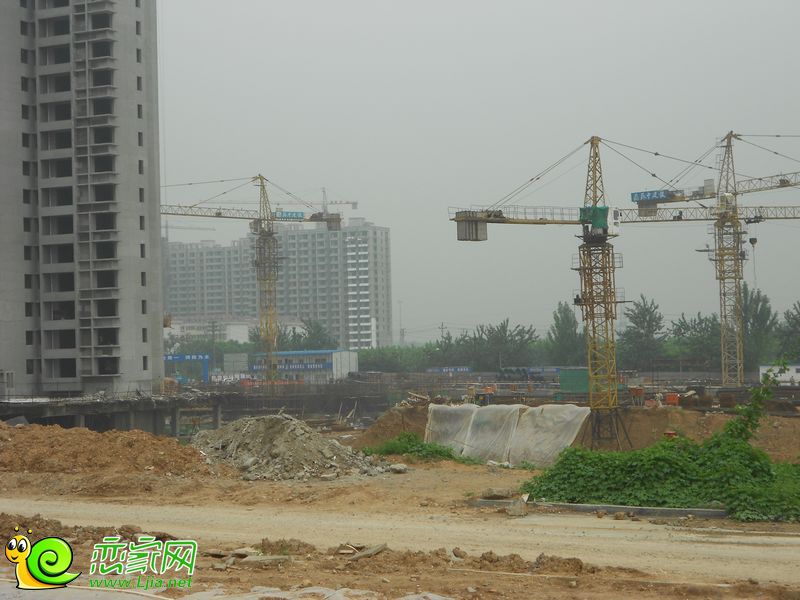 錦繡江南工地實景（2013.08.03）