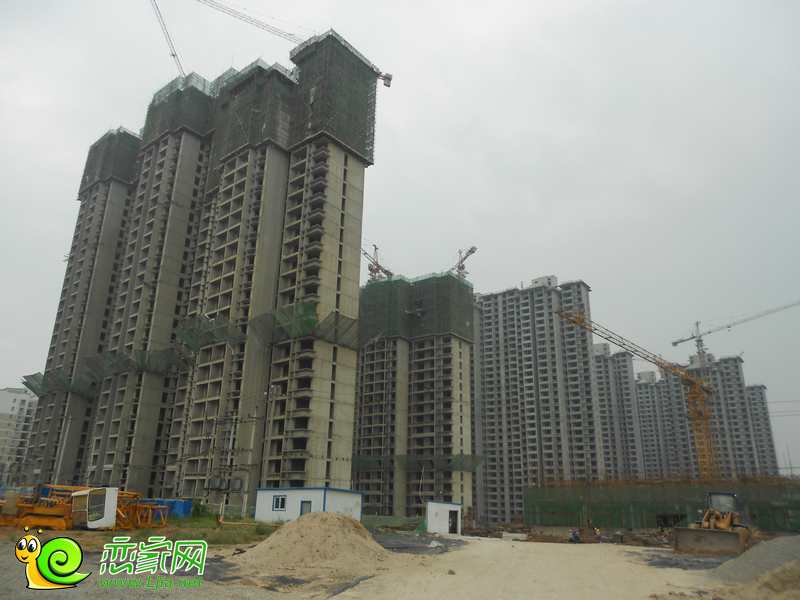 錦繡江南工地實景（2013.08.31）
