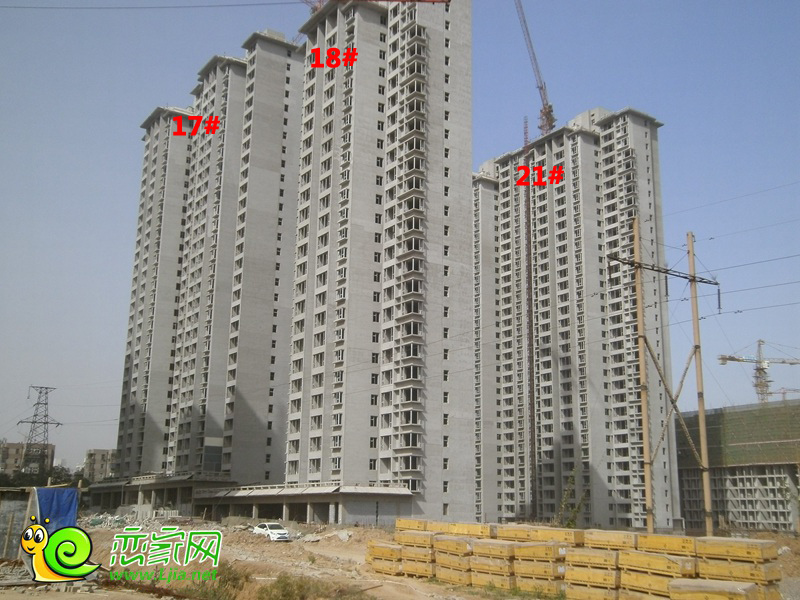錦繡江南工地實景（2013.10.10）