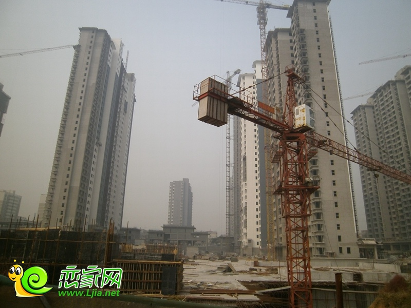 錦繡江南工地實景（2013.10.22）