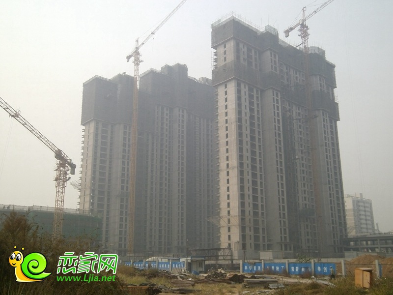 錦繡江南工地實景（2013.10.22）