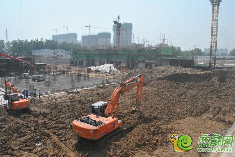 思特利匯鑫灣東區(qū)工程進度（2013.06.12）