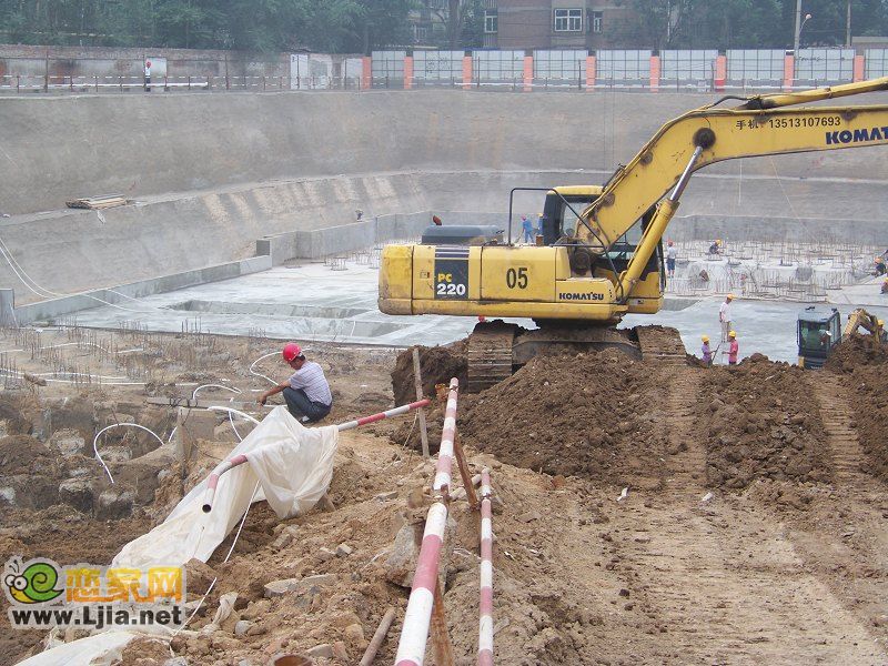 勝利花園工地施工現(xiàn)場(chǎng)（2011.7.22）
