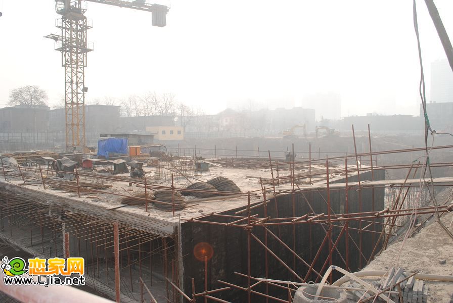 力天鳳凰城施工現(xiàn)場（2012.2.3）