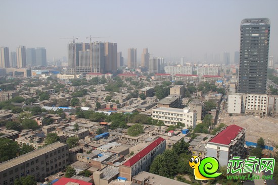 從友誼時代廣場寫字樓上俯瞰城市景觀