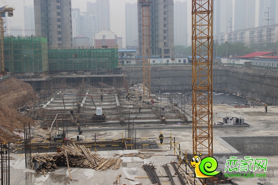 滏陽原著項目施工現場