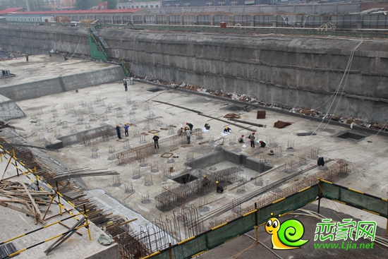 滏陽原著項目施工現場