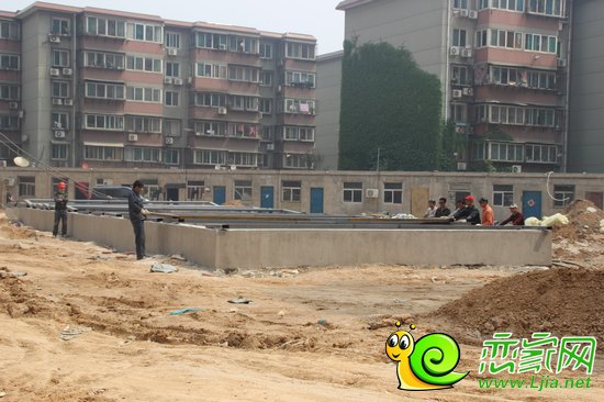 上都名苑施工現(xiàn)場