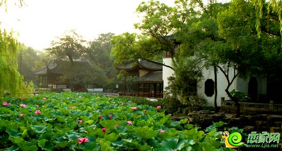 優(yōu)美園林住宅示意圖