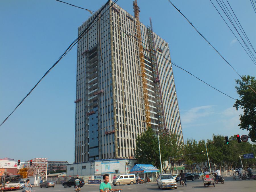 濱河世紀(jì)大廈實(shí)景圖（2014.07.15）