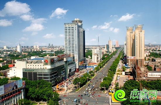 邯鄲市人民路街景