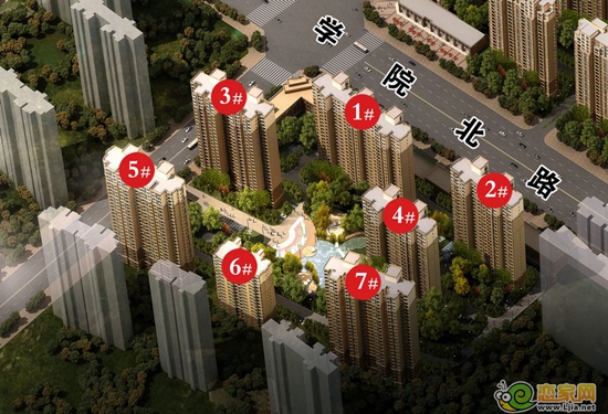 阿爾卡迪亞陽光苑鳥瞰圖