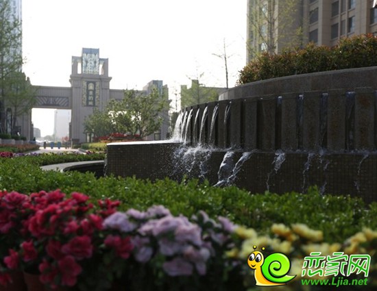 美的城園內景觀