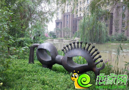 美的城園內景觀