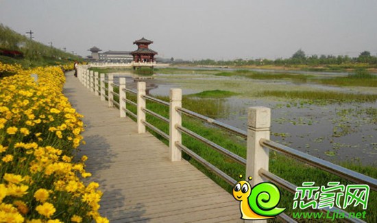 支漳河畔景觀
