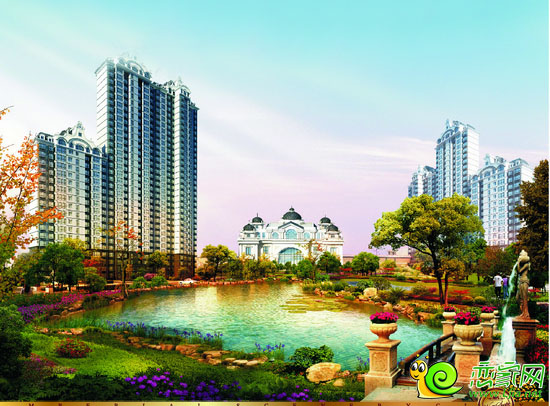 聯(lián)邦·御景江山項(xiàng)目園林效果圖