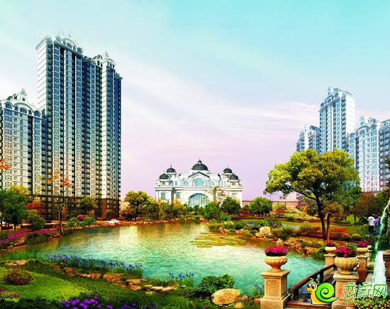 聯(lián)邦·御景江山園林效果圖